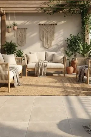 Promotion Saisonnière Carrelage CLOS CENERE 60x60cm imitation terre cuite antidérapant